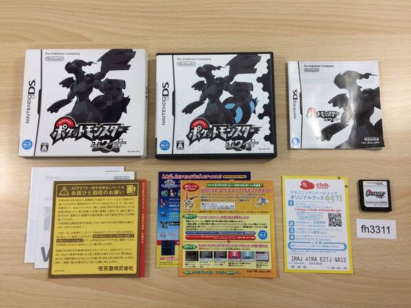 fh3311 Pokemon White BOXED Nintendo DS Japan