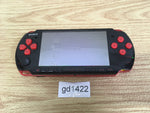 gd1422 Plz Read Item Condi PSP-3000 BLACK & RED SONY PSP Console Japan