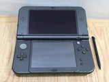 LF8266 With Defects - Nintendo NEW 3DS LL XL METALLIC BLACK Console Japan