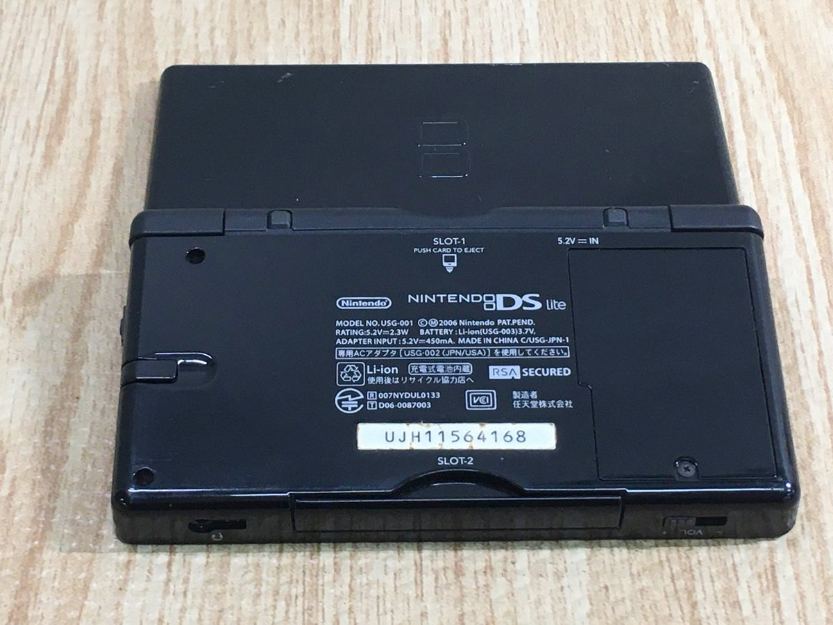 LG2657 Plz Read Item Condi Nintendo DS Lite Jet Black