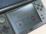 LF8266 With Defects - Nintendo NEW 3DS LL XL METALLIC BLACK Console Japan