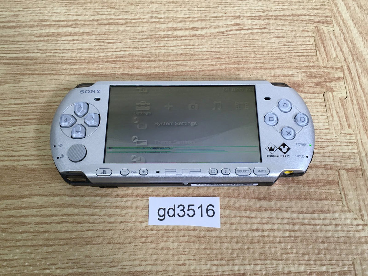 GD3516 Plz Read Item Condi PSP-3000 Kingdom Hearts Ver. SONY
