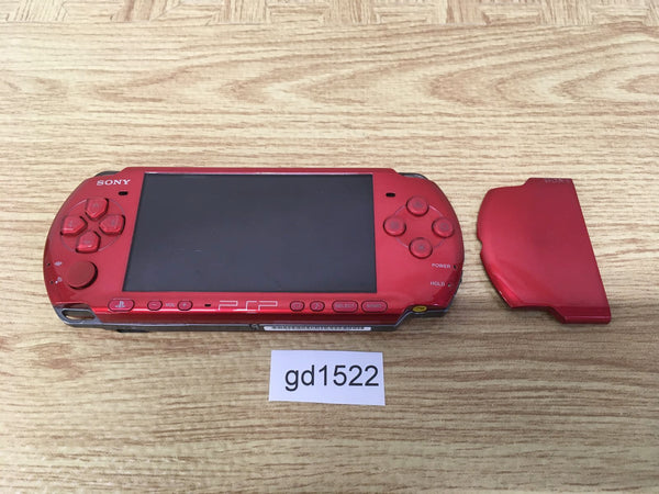 gd1522 Not Working PSP-3000 RADIANT RED SONY PSP Console Japan