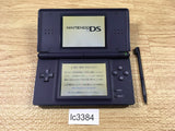 LC3384 With Defects - Nintendo DS Lite Cobalt Black Console Japan