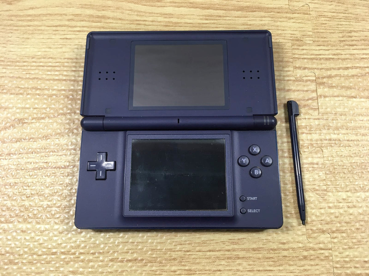 Nintendo DS Lite Cobalt Black Console Japan - With Defects LC3384