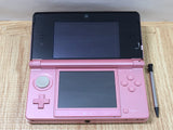LF5931 Tested Working - No Battery Nintendo 3DS Misty Pink Console Japan