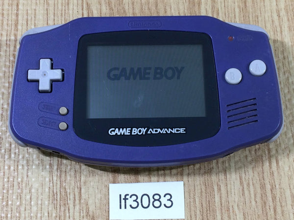 lf3083 Plz Read Item Condi GameBoy Advance Violet Game Boy Console Japan