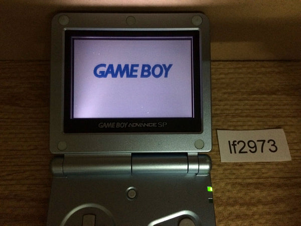 lf2973 No Battery GameBoy Advance SP Pearl Blue Game Boy Console Japan