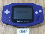 lf3084 Plz Read Item Condi GameBoy Advance Violet Game Boy Console Japan