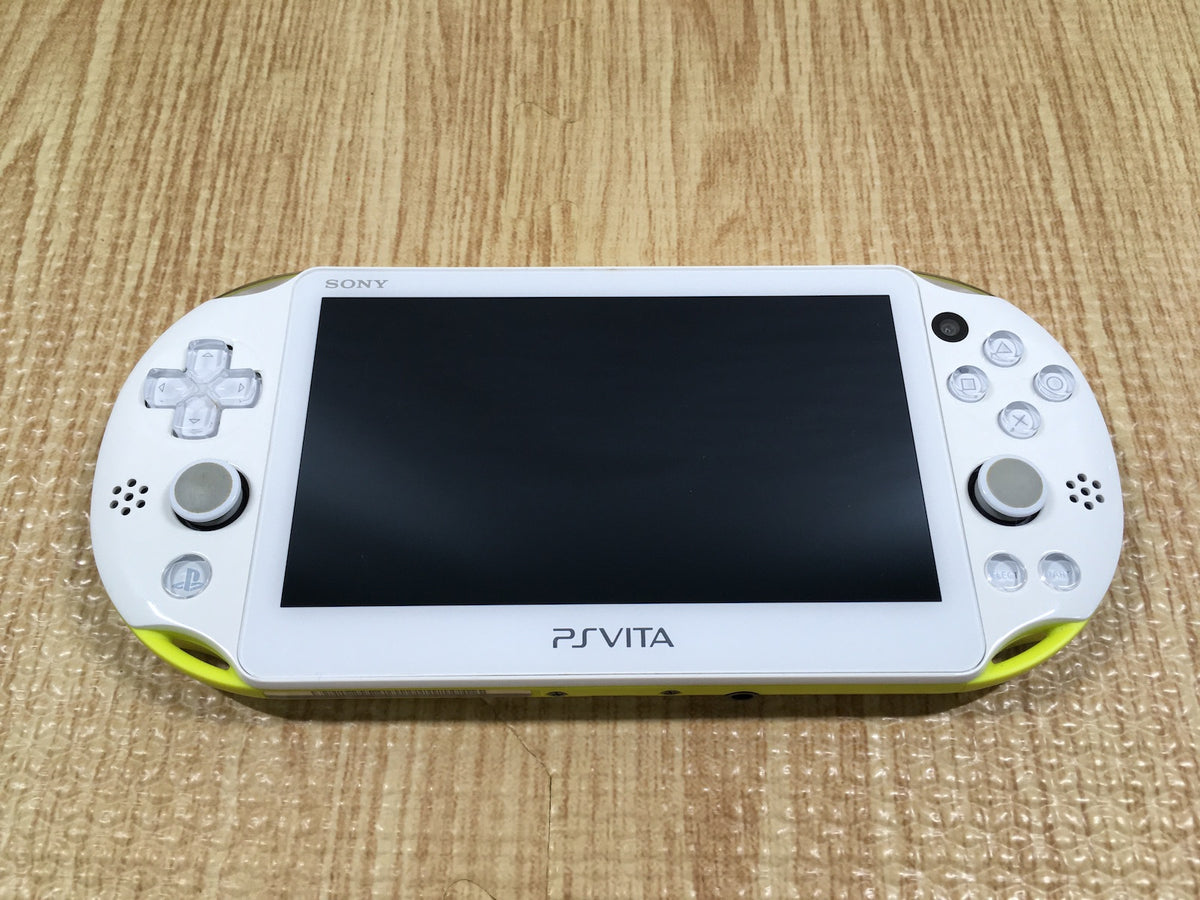 GD6959 PS Vita PCH-2000 LIME GREEN & WHITE SONY PSP Console