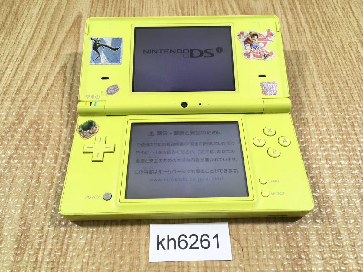 kh6261 Plz Read Item Condi Nintendo DSi DS Lime Green