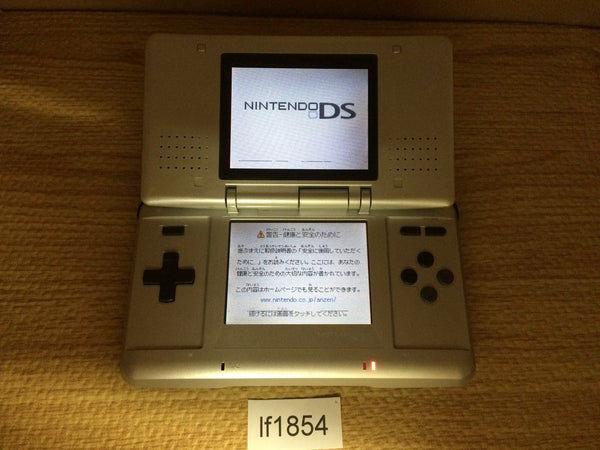 lf1854 Plz Read Item Condi Nintendo DS Platinum Silver Console Japan