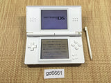GD6661 With Defects - Nintendo DS Lite Crystal White Console Japan