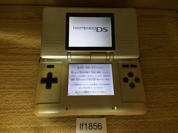 lf1856 Plz Read Item Condi Nintendo DS Platinum Silver Console Japan