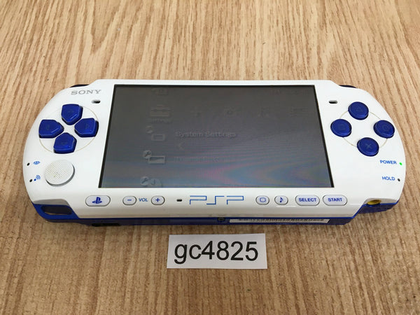 gc4825 No Battery PSP-3000 WHITE & BLUE SONY PSP Console Japan