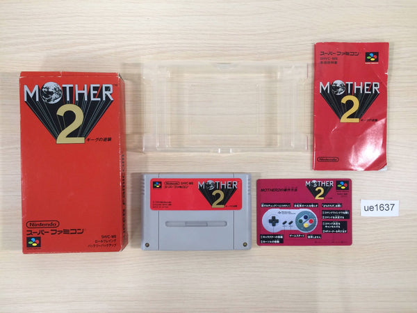 ue1637 Mother 2 EarthBound BOXED SNES Super Famicom Japan