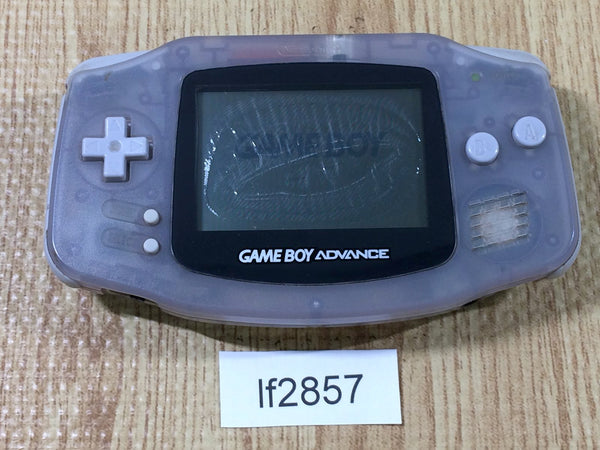 lf2857 Plz Read Item Condi GameBoy Advance Milky Blue Game Boy Console Japan
