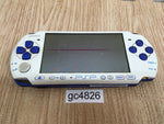 gc4826 Plz Read Item Condi PSP-3000 WHITE & BLUE SONY PSP Console Japan