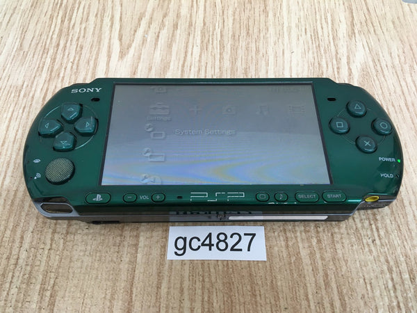 gc4827 Plz Read Item Condi PSP-3000 SPIRITED GREEN SONY PSP Console Japan