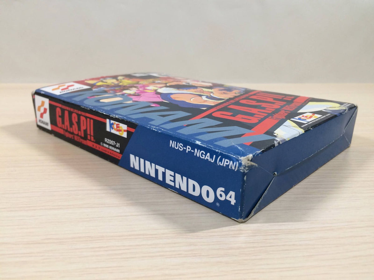 Deadly Arts G.A.S.P!! Fighter's NEXTream BOXED N64 Nintendo 64