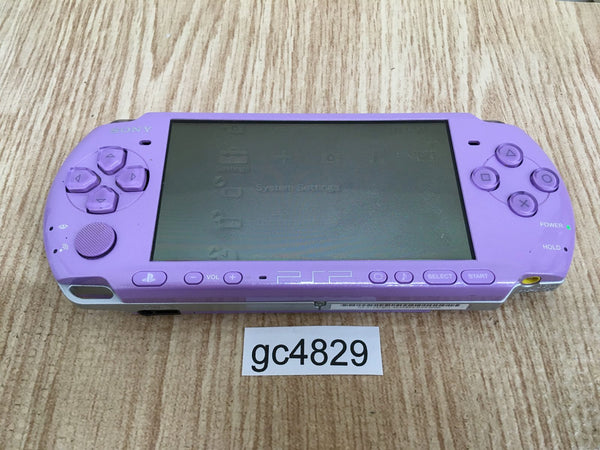 gc4829 Plz Read Item Cond PSP-3000 Lilac Purple SONY PSP Console Japan