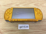 gd1538 Plz Read Item Condi PSP-3000 BRIGHT YELLOW SONY PSP Console Japan