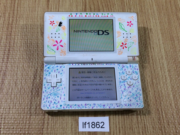 lf1862 Plz Read Item Condi Nintendo DS Lite Crystal White Console Japan