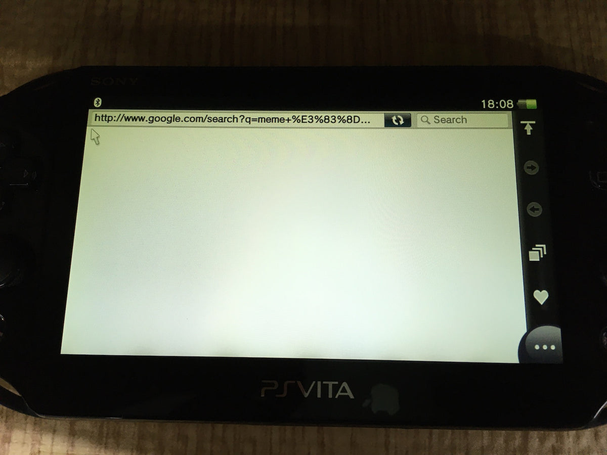 GD7146 Plz Read Item Condi PS Vita PCH-2000 BLACK SONY PSP