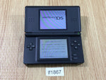lf1867 Plz Read Item Condi Nintendo DS Lite Jet Black Console Japan