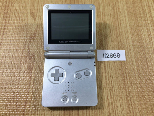 lf2868 Not Working GameBoy Advance SP Platinum Silver Game Boy Console Japan