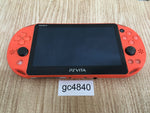 gc4840 Not Working PS Vita PCH-2000 NEON ORANGE SONY PSP Console Japan