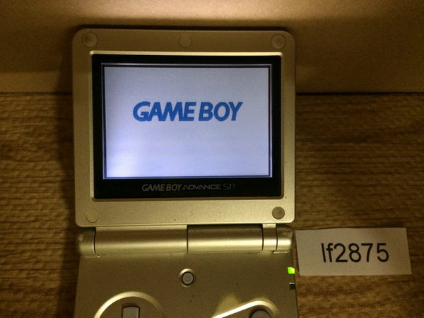 lf2875 No Battery GameBoy Advance SP Star Light Gold Game Boy Console Japan