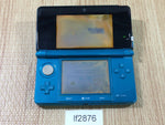 lf2876 Plz Read Item Condi Nintendo 3DS Aqua Blue Console Japan