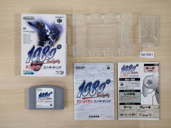 ue1661 1080 Snowboarding BOXED N64 Nintendo 64 Japan