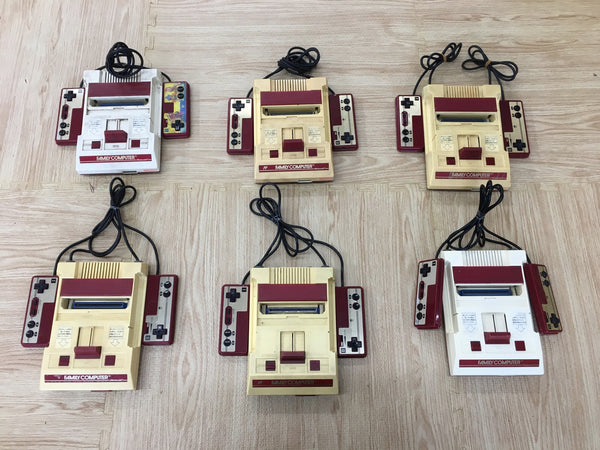 w1481 Untested 6 Famicom console NES Lot Japan