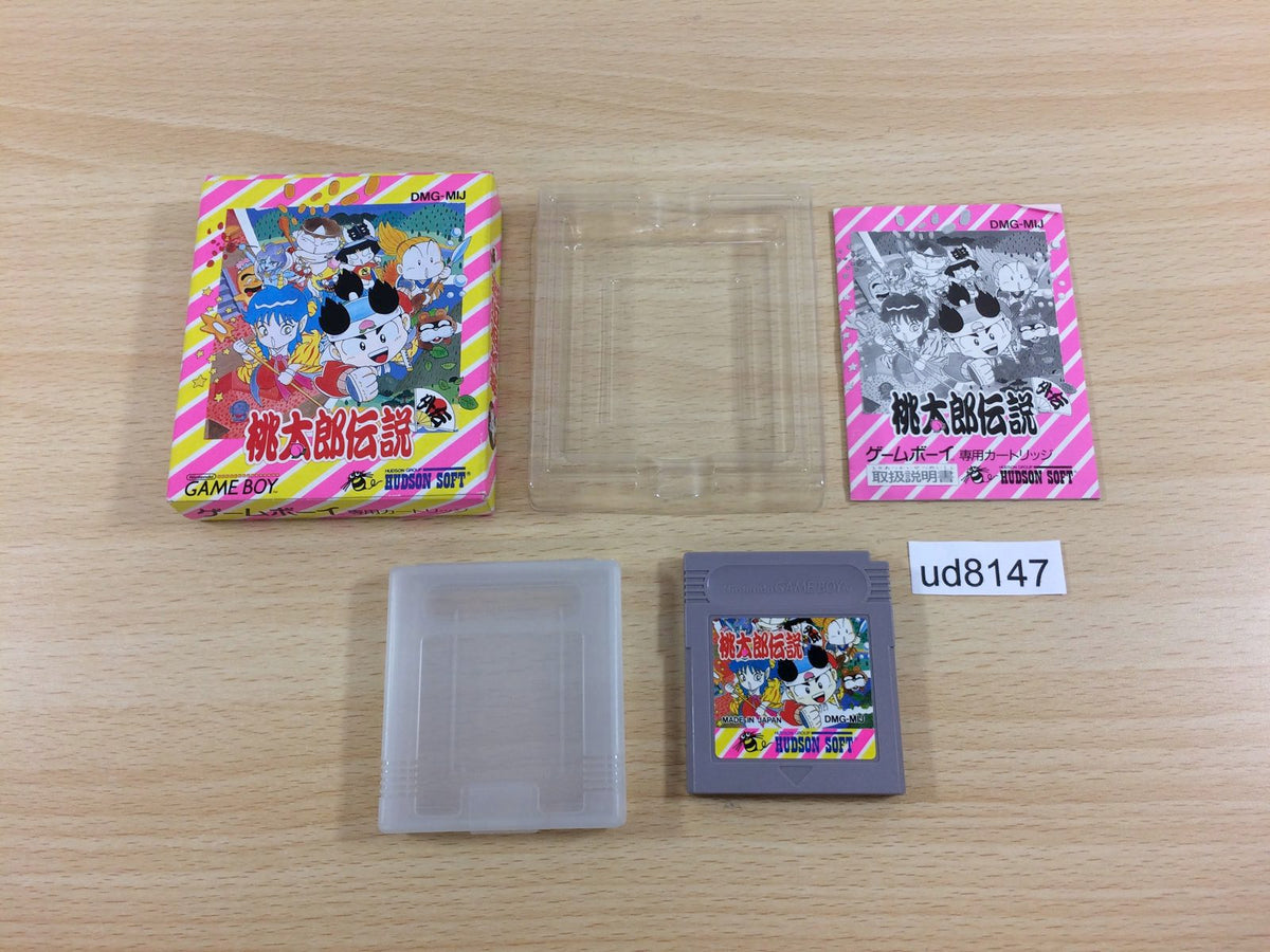 【希少・プロモ】 GET YOUR GAME ON! UD8147 Peach Boy Legend Momotaro Densetsu BOXED GameBoy Game