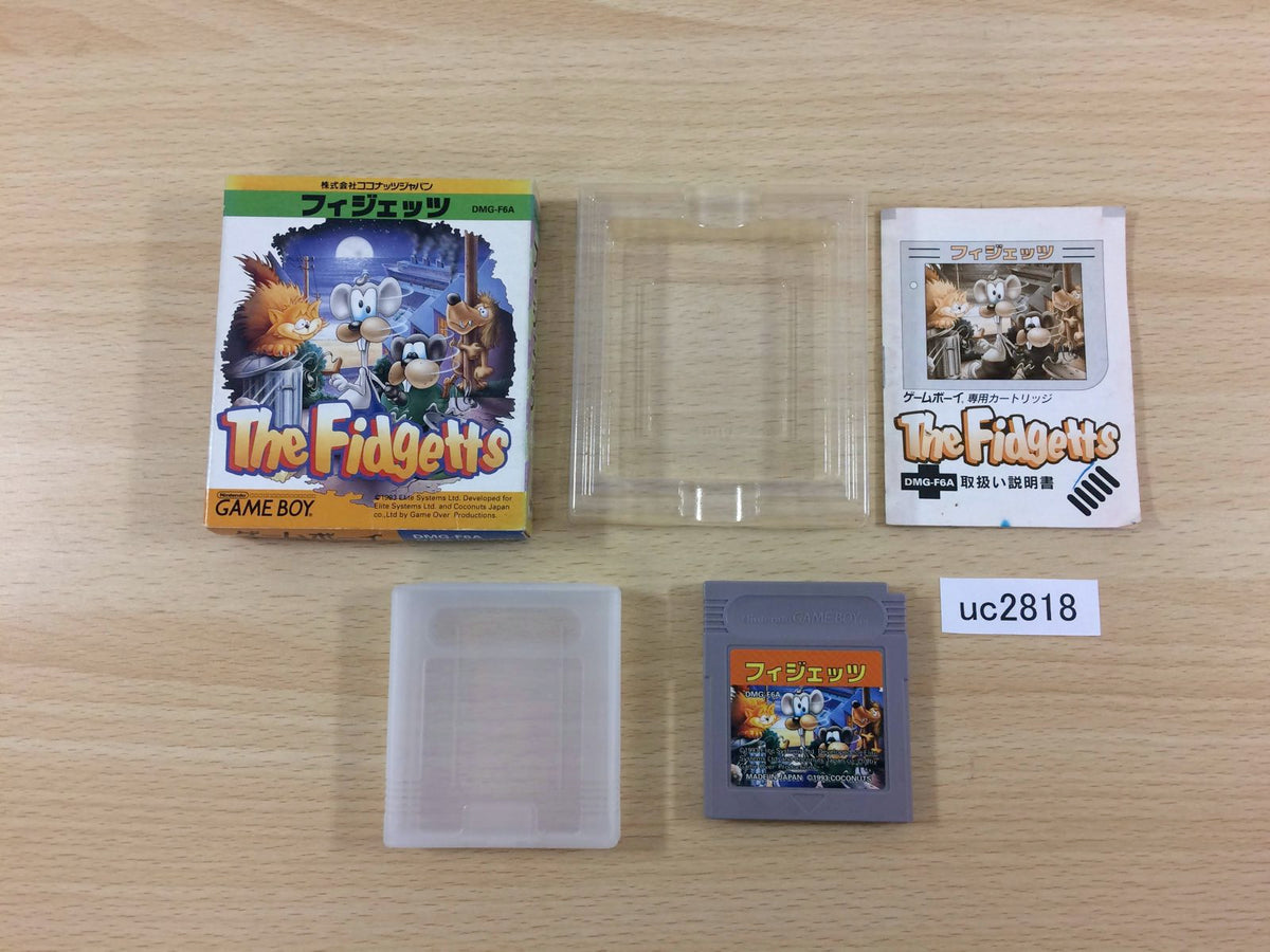 The Fidgetts BOXED GameBoy Game Boy Japan - UC2818 – J4U.co.jp