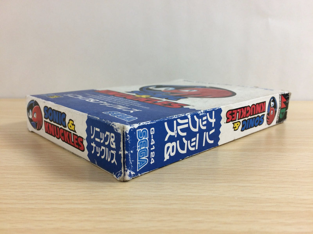 Sonic & Knuckles BOXED Mega Drive Genesis Japan - DG2766 – J4U.co.jp