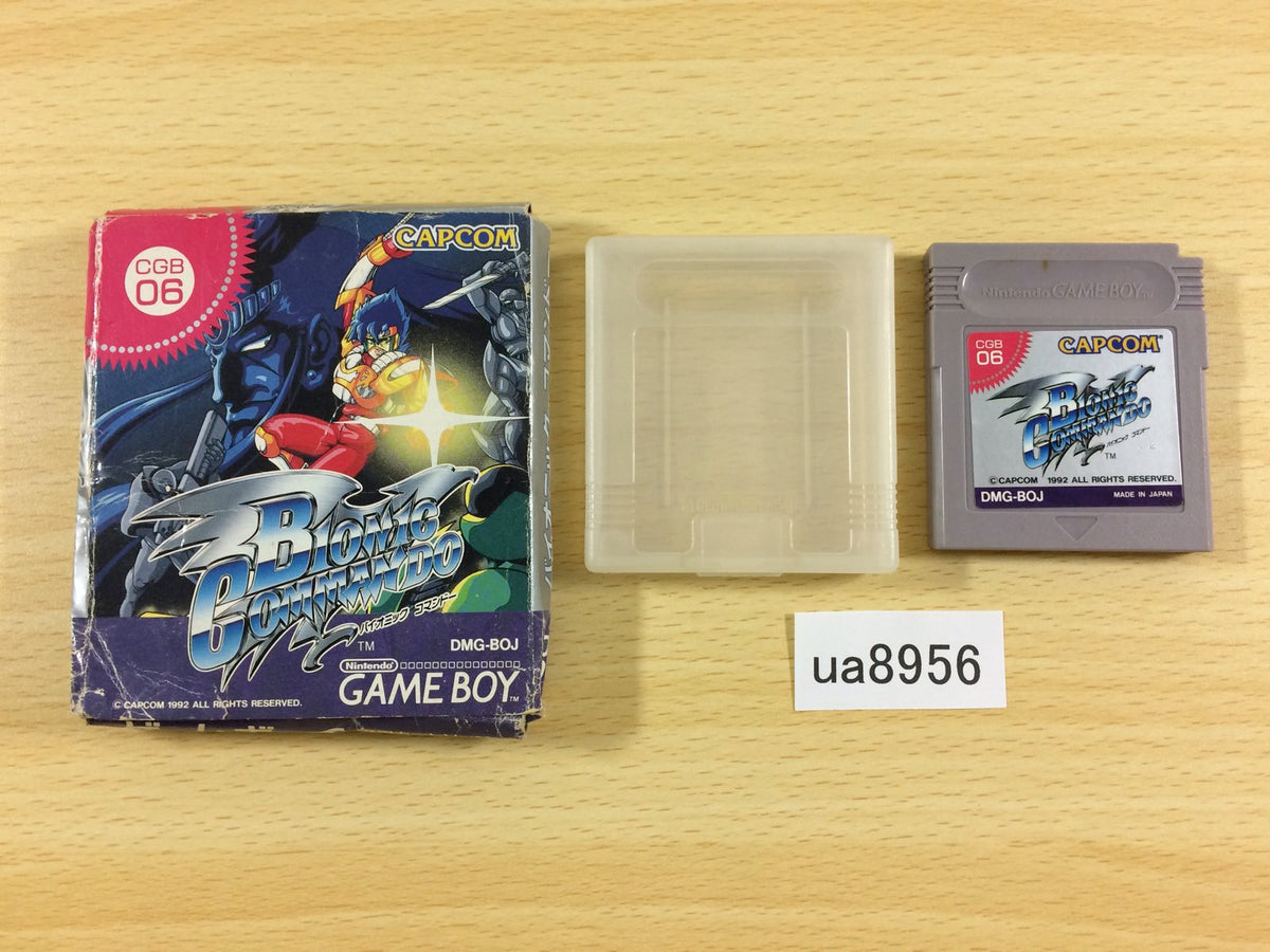 Bionic Commando Top Secret Hitler no Fukkatsu BOXED Game Boy Japan