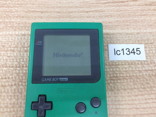 lc1345 Plz Read Item Condi GameBoy Pocket Green Game Boy Console Japan