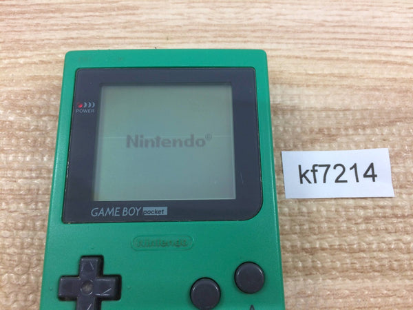 kf7214 Plz Read Item Condi GameBoy Pocket Green Game Boy Console Japan