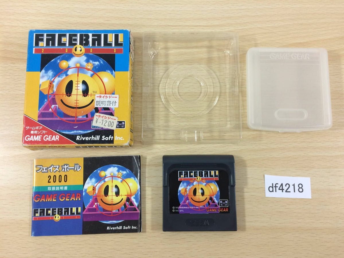 df4218 Faceball 2000 BOXED Sega Game Gear Japan – J4U.co.jp