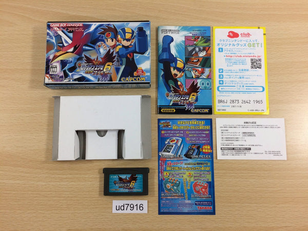 ud7916 Rockman Exe 6 Cybeast Falzar Megaman BOXED GameBoy Advance Japan
