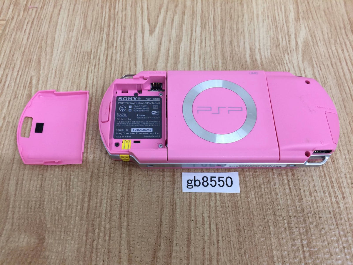 PSP-1000 Metallic Pink SONY PSP Console Japan - Not Working GB8550