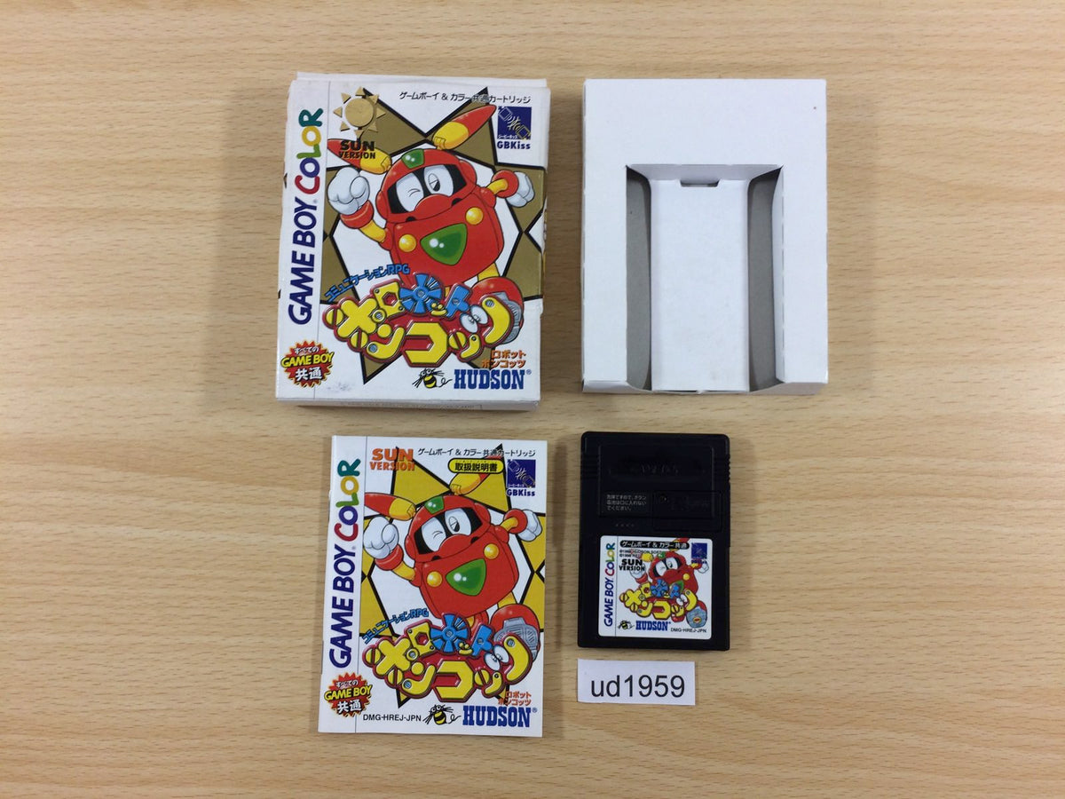 UD1959 Robopon Sun Ver. Robot Ponkottsu BOXED GameBoy Game