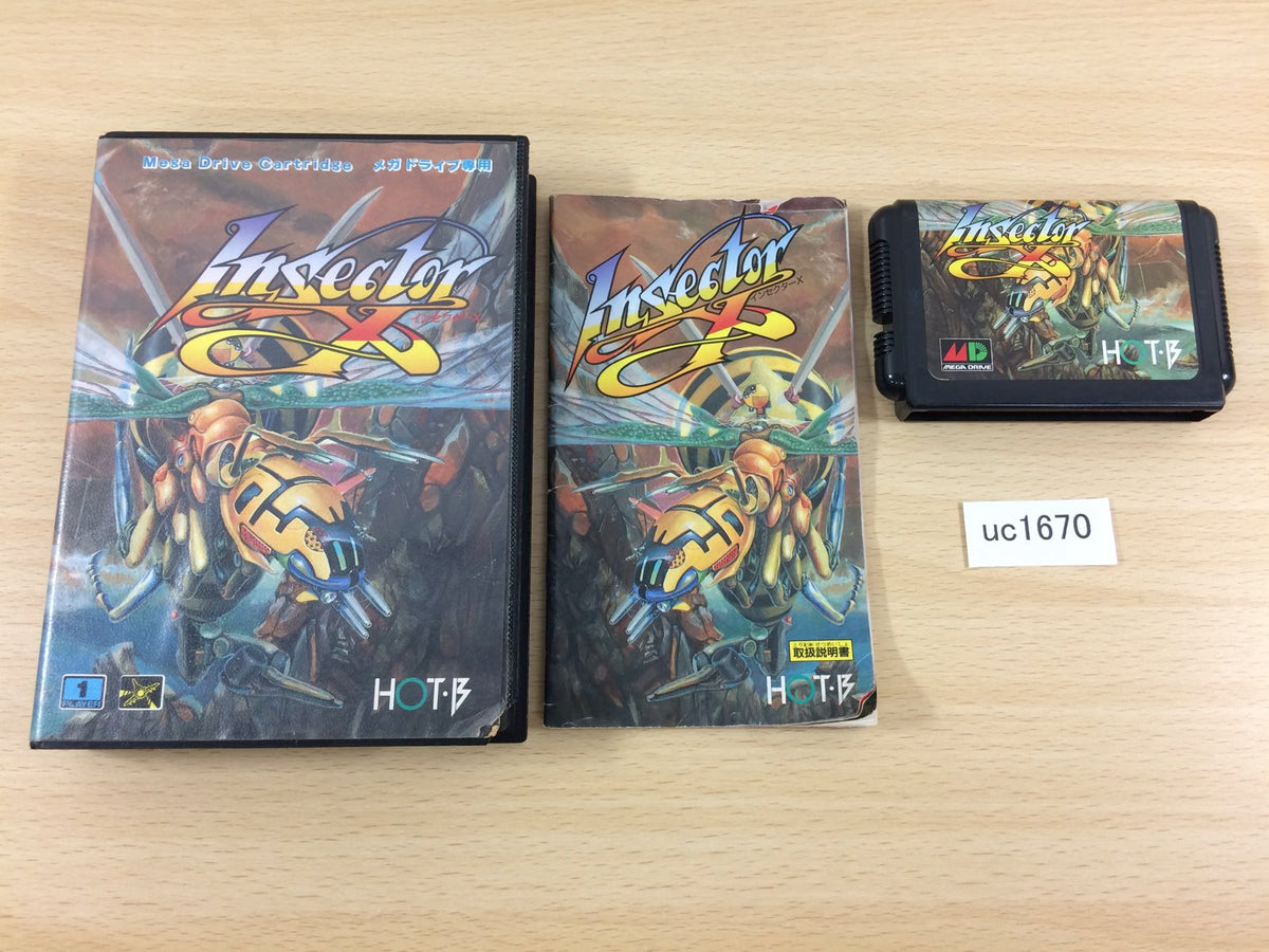 Insector X BOXED Mega Drive Genesis Japan - UC1670 – J4U.co.jp Insector X BOXED Mega Drive Genesis Japan - UC1670 – J4U.co.jp
