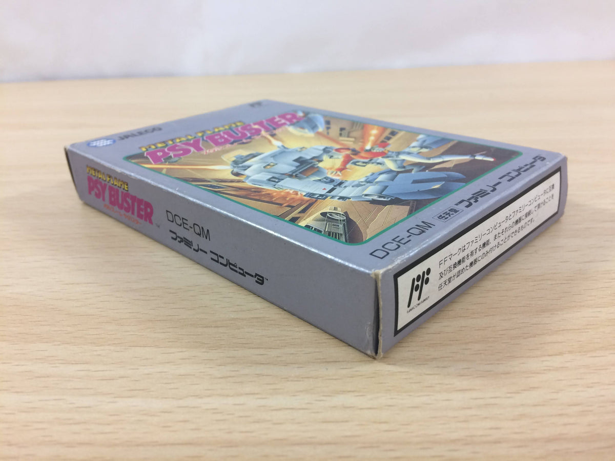 Metal Mech Man Machine Metal Flame Psybuster BOXED NES Famicom