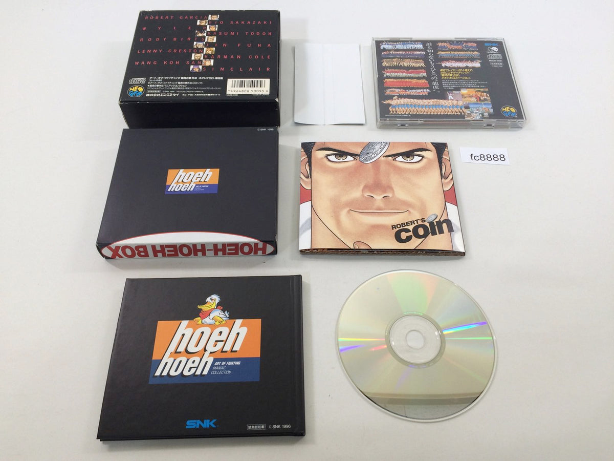 FC8888 The Art Of Fighting 3 Limited Edition NEO GEO CD