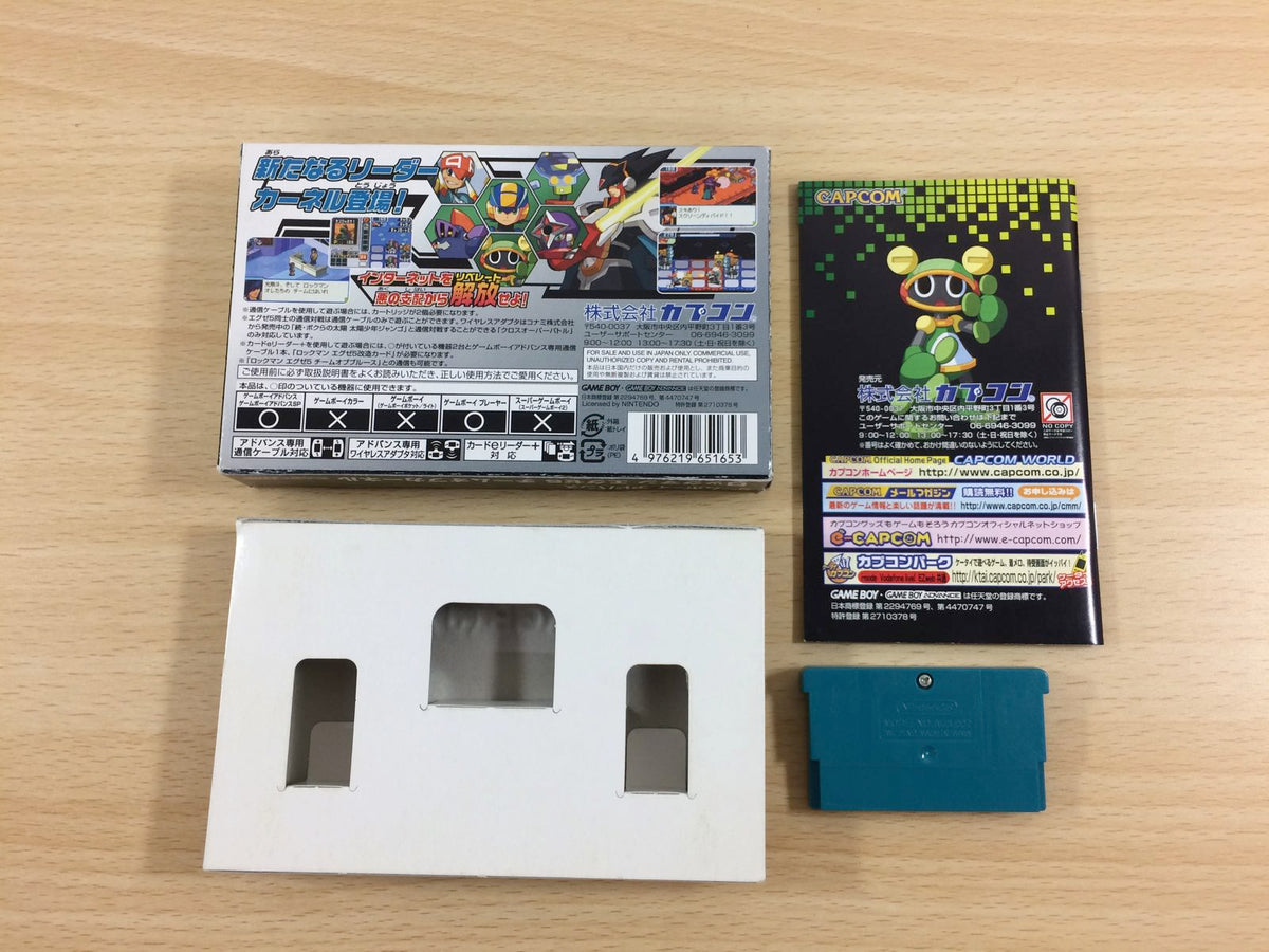 Rockman Exe 5 Team of Kernel Megaman BOXED GameBoy Advance Japan