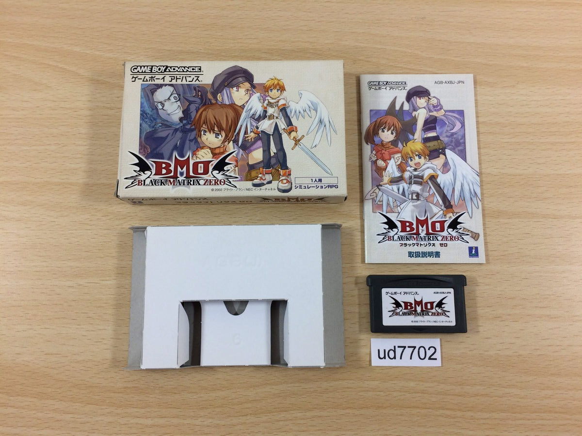 UD7702 Black Matrix Zero BOXED GameBoy Advance Japan – J4U.co.jp